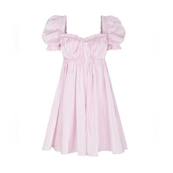 Selkie dress - 1X - shimmer baby pink - Picture 1 of 8